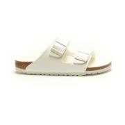 Witte Arizona Triple Strap Sandalen Birkenstock , White , Dames