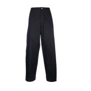 Wide Trousers Emporio Armani , Black , Heren