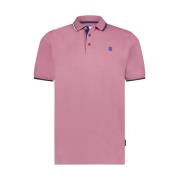 Pique Polo Shirt SS P State of Art , Pink , Heren