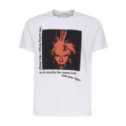 T-Shirts Comme des Garçons , White , Heren