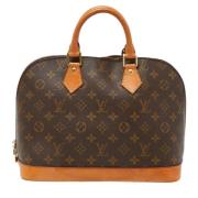 Pre-owned Leather louis-vuitton-bags Louis Vuitton Vintage , Brown , D...