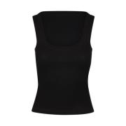 Gros Grain Tanktop Jacquemus , Black , Dames