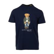 Blauwe T-shirts en Polos Ralph Lauren , Blue , Heren