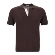 Polo Shirts Paolo Pecora , Brown , Heren