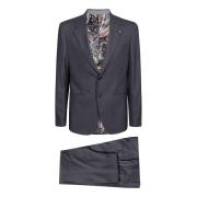 Blauwe Kosmo Suit Lardini , Blue , Heren