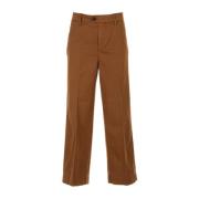 Wide Trousers Roy Roger's , Brown , Dames