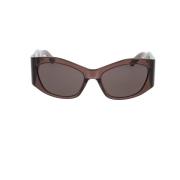 Zonnebril Balenciaga , Brown , Dames