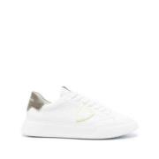 Paris Leren Sneakers Philippe Model , White , Heren