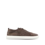 Geperforeerde Suède Sneakers Henderson , Brown , Heren