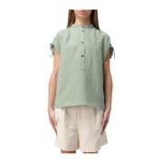 Mouwloze Overhemden Woolrich , Green , Dames