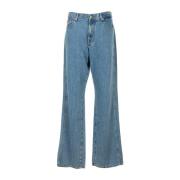 Blauwe Jeans Tess Trouser Valentine 7 For All Mankind , Blue , Dames