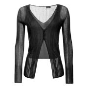 Long Sleeve Tops Pinko , Black , Dames