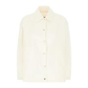 Light Jackets Jil Sander , Beige , Dames