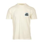 Britse Ambachtelijke T-shirt voor Mannen C.p. Company , White , Heren