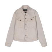 Denim Jack Tom Ford , Beige , Heren