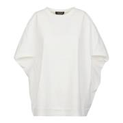 Wit T-Shirt 0142 Fabiana Filippi , White , Dames