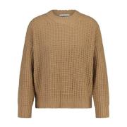 Round-neck Knitwear Rosso35 , Brown , Dames