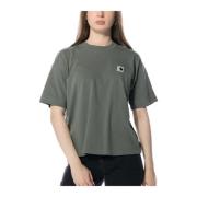 Nelson T-shirt voor vrouwen Carhartt Wip , Green , Dames