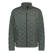 Klassieke Blouson Jas State of Art , Green , Heren