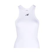 Mouwloze Top Axel Arigato , White , Dames