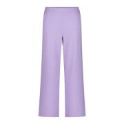 Wide Trousers Raffaello Rossi , Purple , Dames