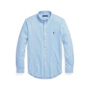 Klassiek Overhemd Ralph Lauren , Blue , Heren