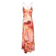 Maxi Dresses Roberto Cavalli , Multicolor , Dames