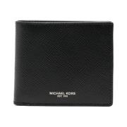 Portemonnee Billfold Michael Kors , Black , Heren