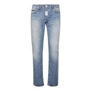Straight Jeans Philipp Plein , Blue , Heren