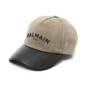 Hats Balmain , Green , Heren