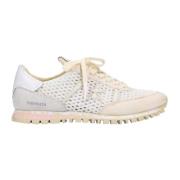 Stijlvolle Beige Sneakers Premiata , Beige , Dames