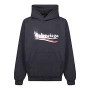 Sweatshirts Balenciaga , Black , Heren