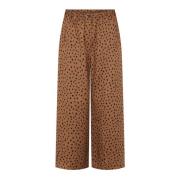 Wide Trousers LauRie , Brown , Dames