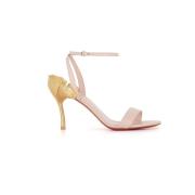 High Heel Sandals Christian Louboutin , Pink , Dames