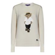 Sweatshirts Ralph Lauren , White , Dames