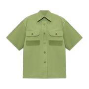 Oversized shirt Stella McCartney , Green , Dames