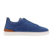 Sneakers Ermenegildo Zegna , Blue , Heren