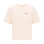 T-Shirts Maison Kitsuné , Pink , Dames
