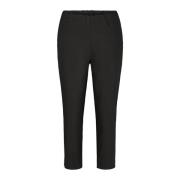 Cropped Trousers LauRie , Black , Dames