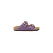 Flat Sandals Maliparmi , Purple , Dames