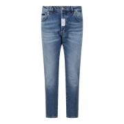 Slim-fit Jeans Philipp Plein , Blue , Heren