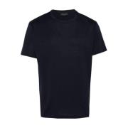 T-Shirts Roberto Collina , Blue , Heren