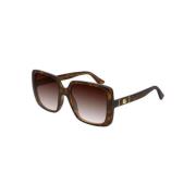 Zonnebril Gucci , Brown , Dames