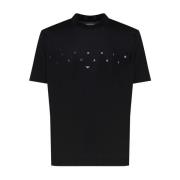 T-Shirts Emporio Armani , Black , Heren