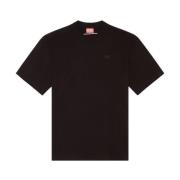 T-Shirts Diesel , Black , Heren