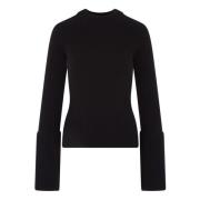 Round-neck Knitwear Sa Su Phi , Black , Dames