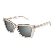 SL 657 003 Sunglasses Saint Laurent , Gray , Dames