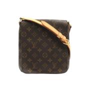 Pre-owned Canvas louis-vuitton-bags Louis Vuitton Vintage , Brown , Da...