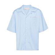 Short Sleeve Shirts Marni , Blue , Heren