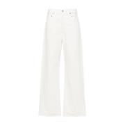 Vintage Wide Leg Jeans Citizens of Humanity , White , Dames